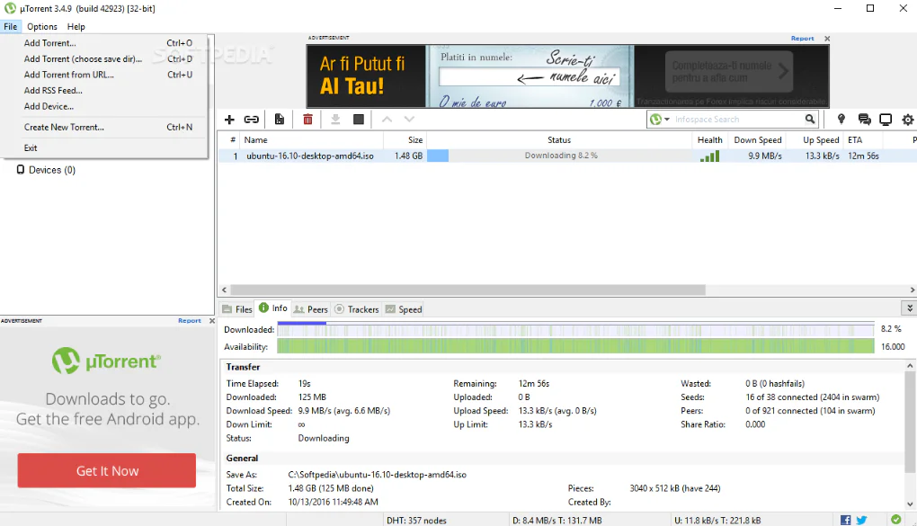 uTorrent Portable Download